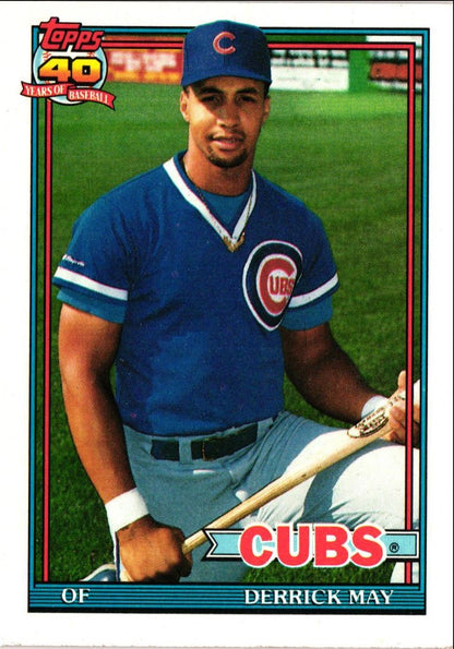 1991 Topps Derrick May