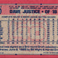 1991 Topps David Justice