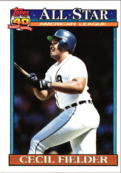 1991 Topps Cecil Fielder