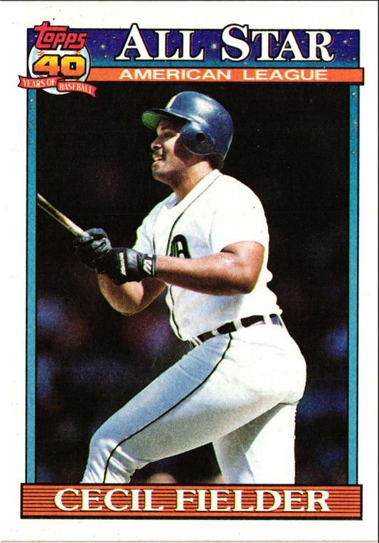 1991 Topps Cecil Fielder