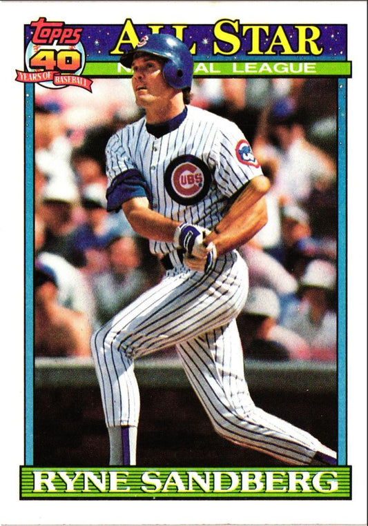 1991 Topps Ryne Sandberg