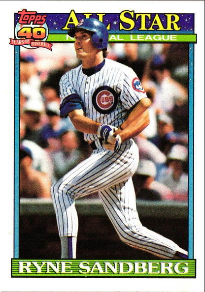 1991 Topps Ryne Sandberg