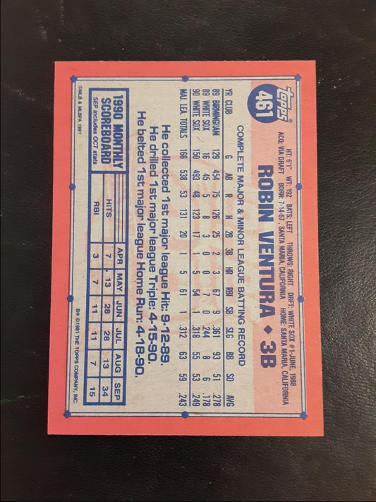 1991 Topps Robin Ventura