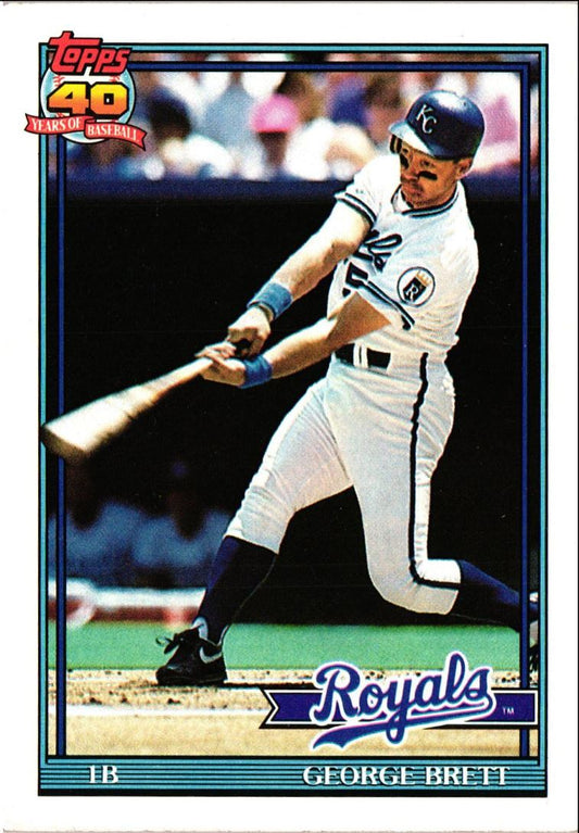 1991 Topps George Brett