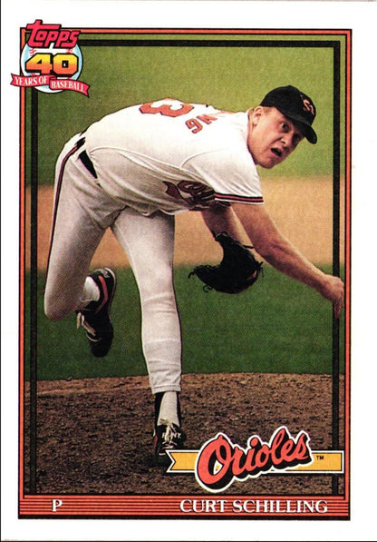 1991 Topps Curt Schilling