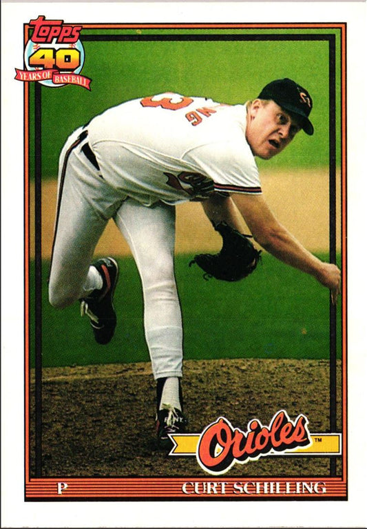 1991 Topps Curt Schilling