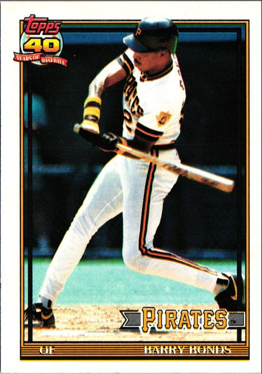 1991 Topps Barry Bonds