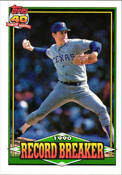 1991 Topps Nolan Ryan