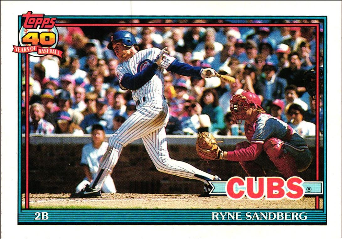 1991 Topps Ryne Sandberg