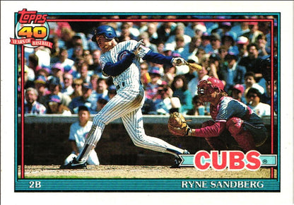 1991 Topps Ryne Sandberg