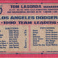 1991 Topps Tommy Lasorda