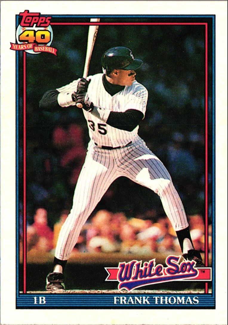 1991 Topps Frank Thomas