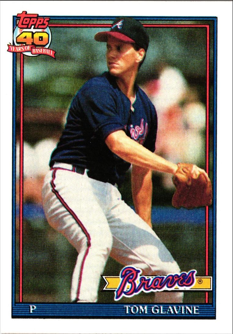 1991 Topps Tom Glavine