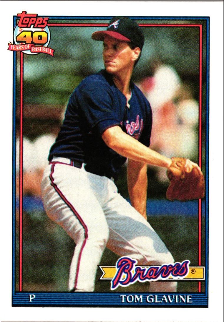 1991 Topps Tom Glavine