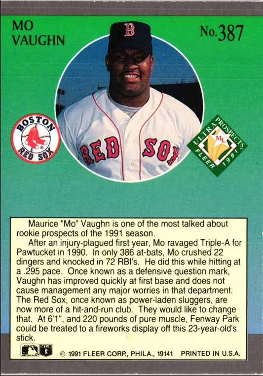 1991 Ultra Mo Vaughn