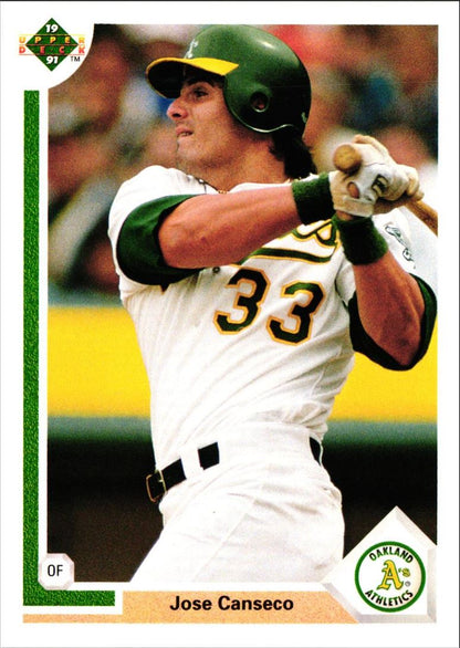 1991 Upper Deck Jose Canseco