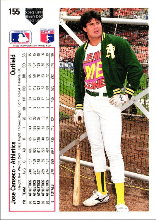 1991 Upper Deck Jose Canseco