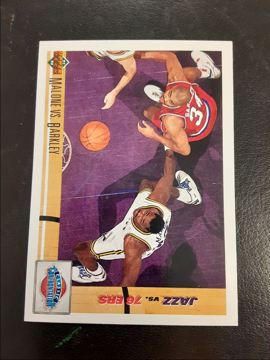 1991 Upper Deck Karl Malone / Charles Barkley