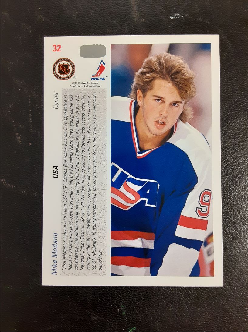 1991 Upper Deck Mike Modano