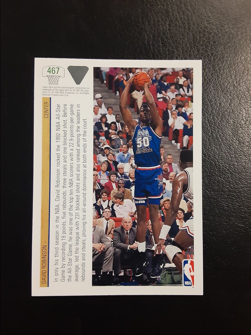 1991 Upper Deck David Robinson