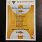 1991 Upper Deck NBA All-Star Skills Checklist NAS