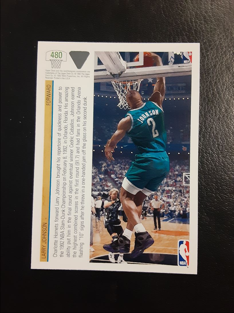 1991 Upper Deck Larry Johnson