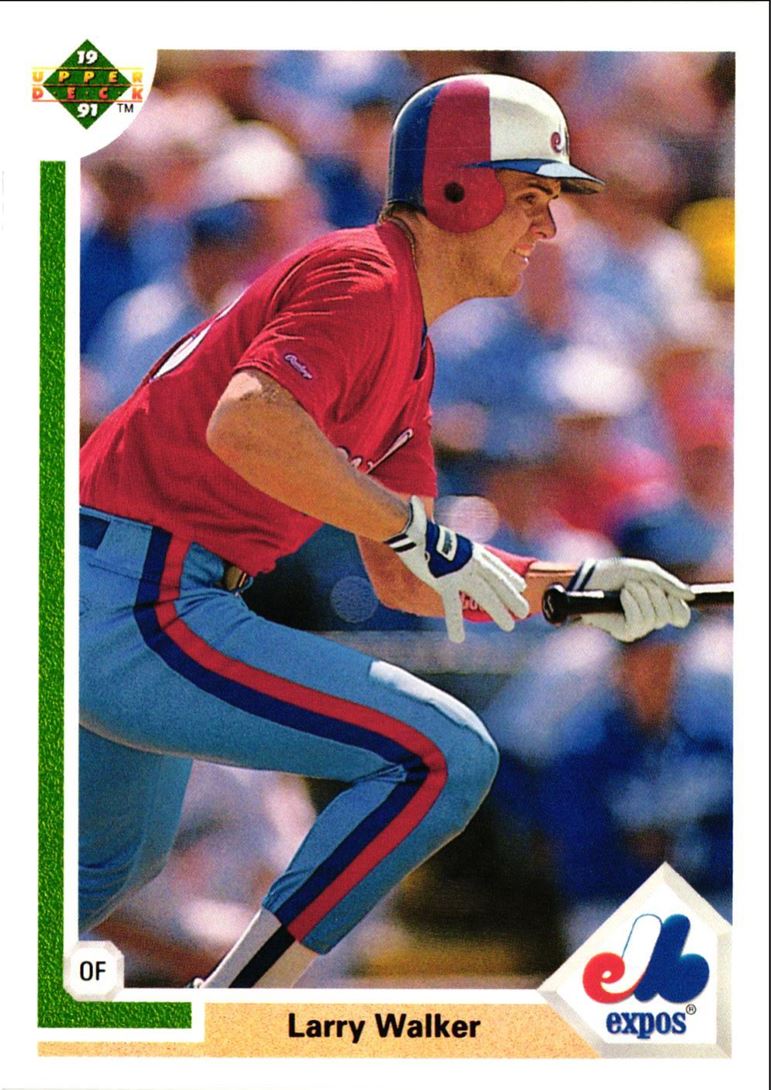 1991 Upper Deck Larry Walker