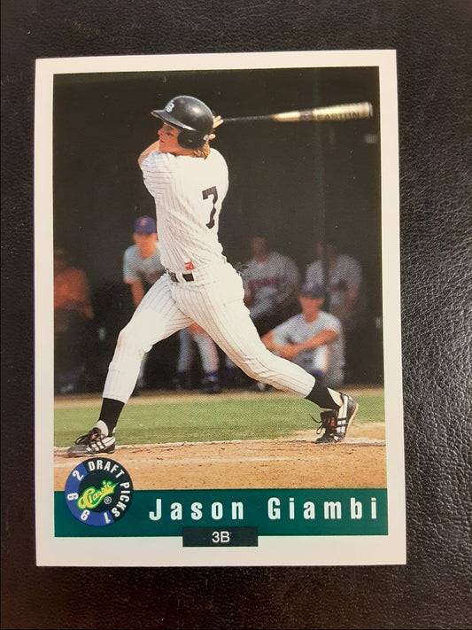 1992 Classic Draft Picks Jason Giambi