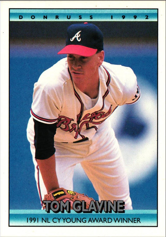 1992 Donruss Bonus Cards Tom Glavine