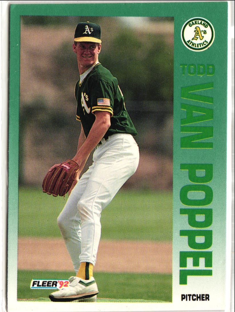 1992 Fleer Todd Van Poppel