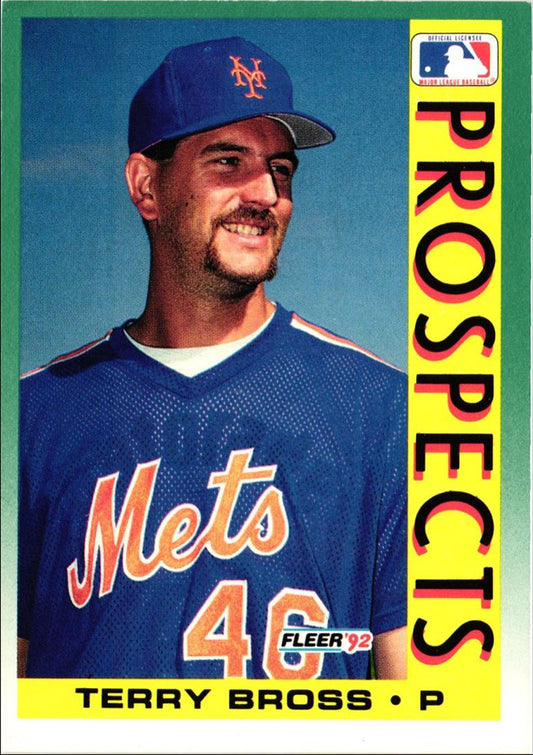 1992 Fleer Terry Bross