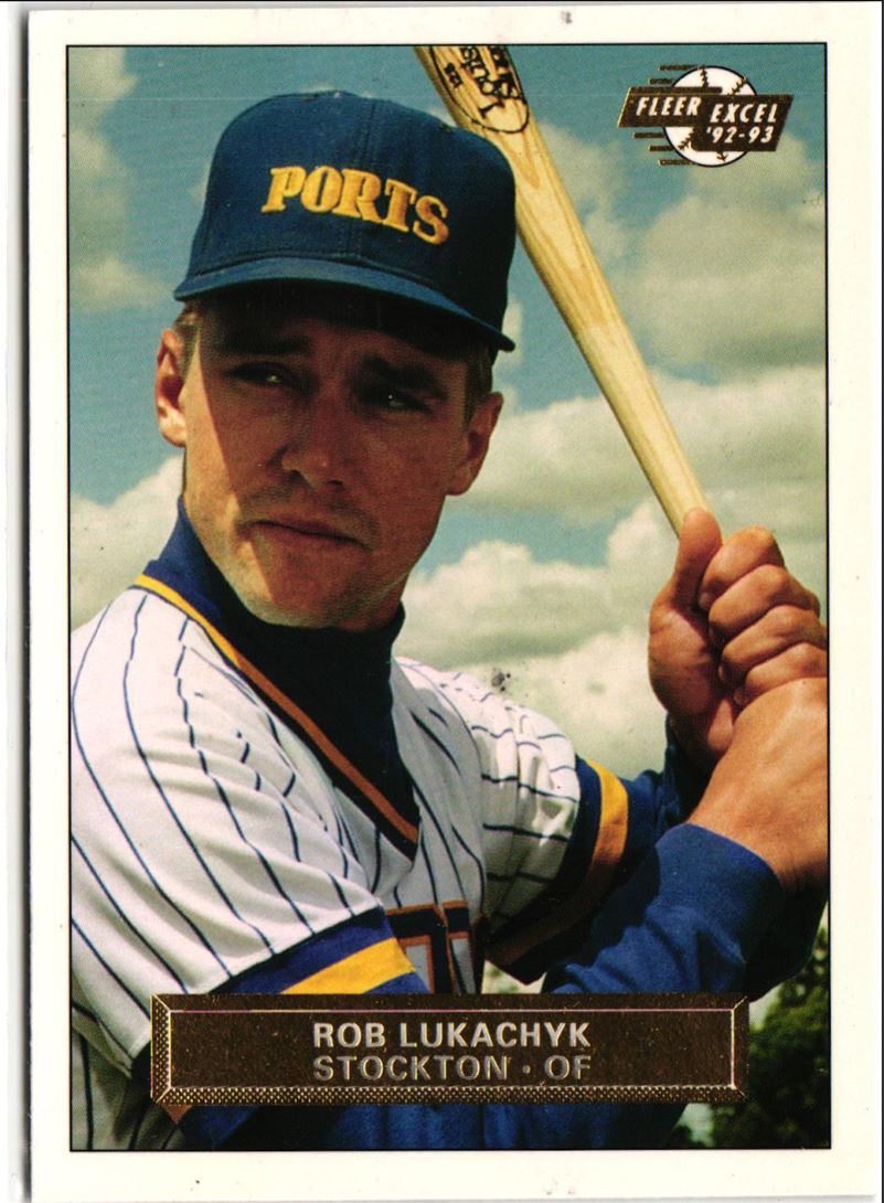 1992 Fleer Excel Rob Lukachyk