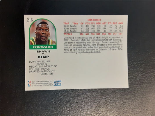 1992 Hoops Shawn Kemp