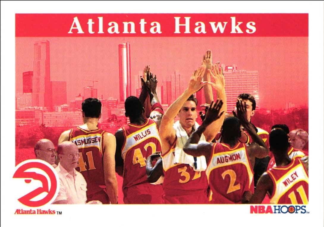 1992 Hoops Atlanta Hawks