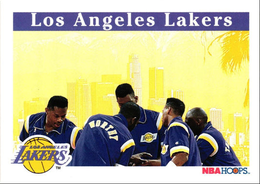 1992 Hoops Los Angeles Lakers