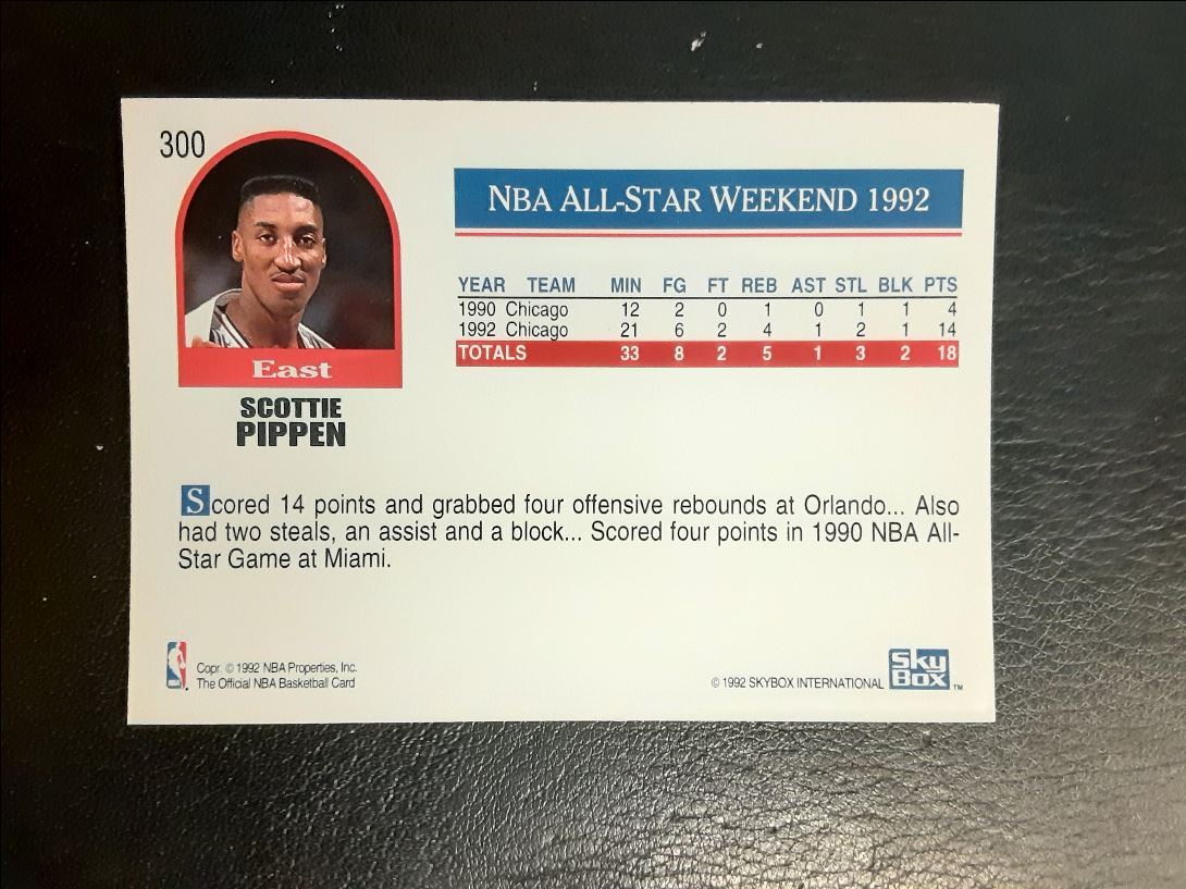 1992 Hoops Scottie Pippen