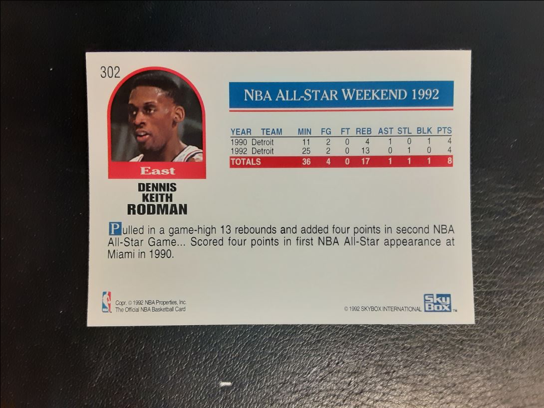 1992 Hoops Dennis Rodman