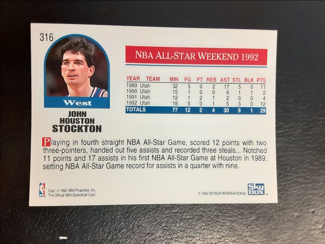 1992 Hoops John Stockton