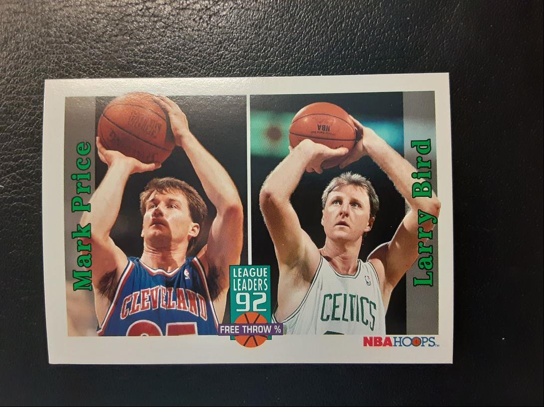 1992 Hoops Mark Price / Larry Bird