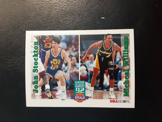 1992 Hoops John Stockton / Michael Williams