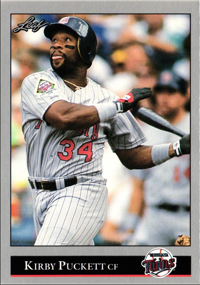 1992 Leaf Kirby Puckett