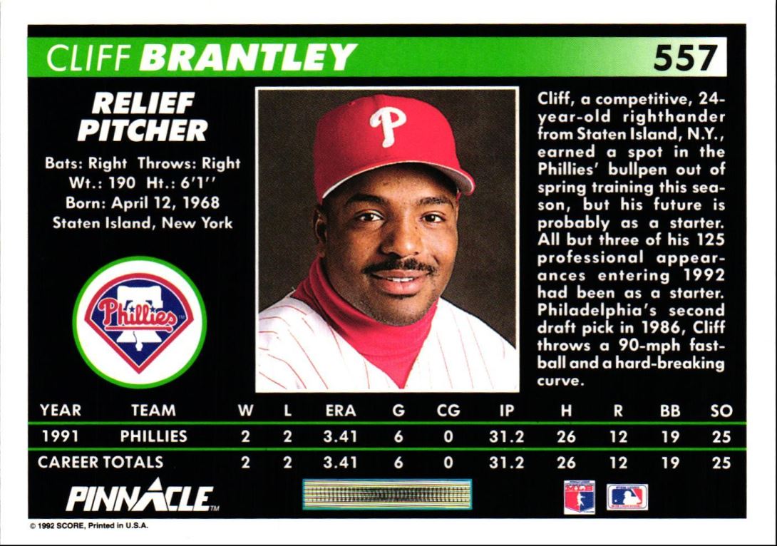 1992 Pinnacle Cliff Brantley