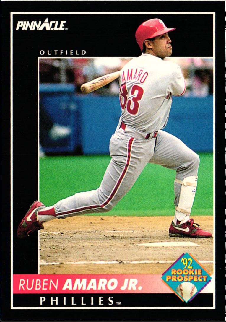 1992 Pinnacle Ruben Amaro Jr.