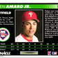 1992 Pinnacle Ruben Amaro Jr.