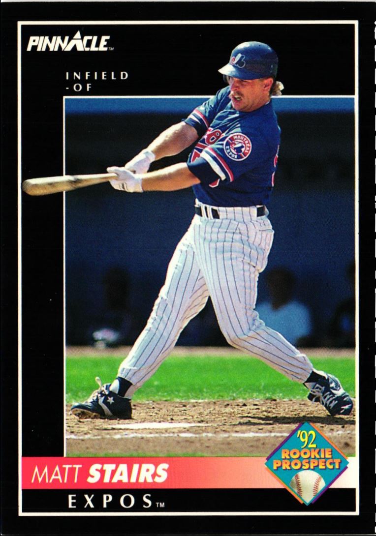 1992 Pinnacle Matt Stairs