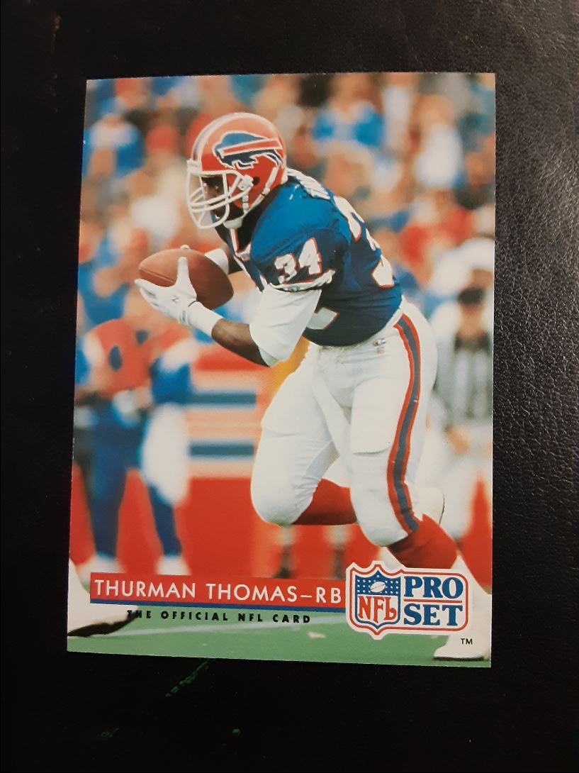 1992 Pro Set Thurman Thomas