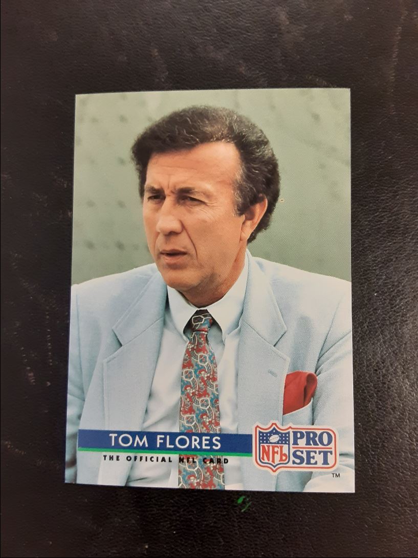 1992 Pro Set Tom Flores