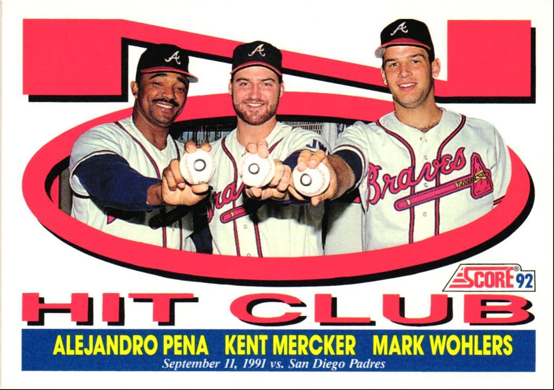 1992 Score Kent Mercker