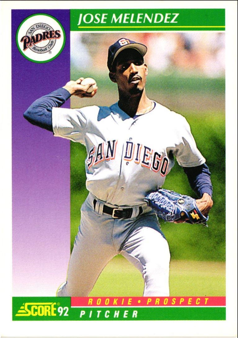 1992 Score Jose Melendez