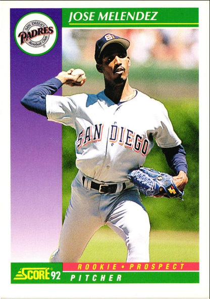 1992 Score Jose Melendez